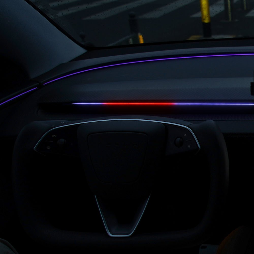 Sikunuo NeuroLight丨Model 3/Y Dashboard RGB Lights with Integrated BSD System