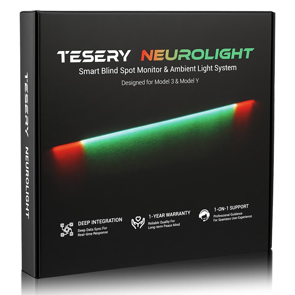 Sikunuo NeuroLight丨Model 3/Y Dashboard RGB Lights with Integrated BSD System