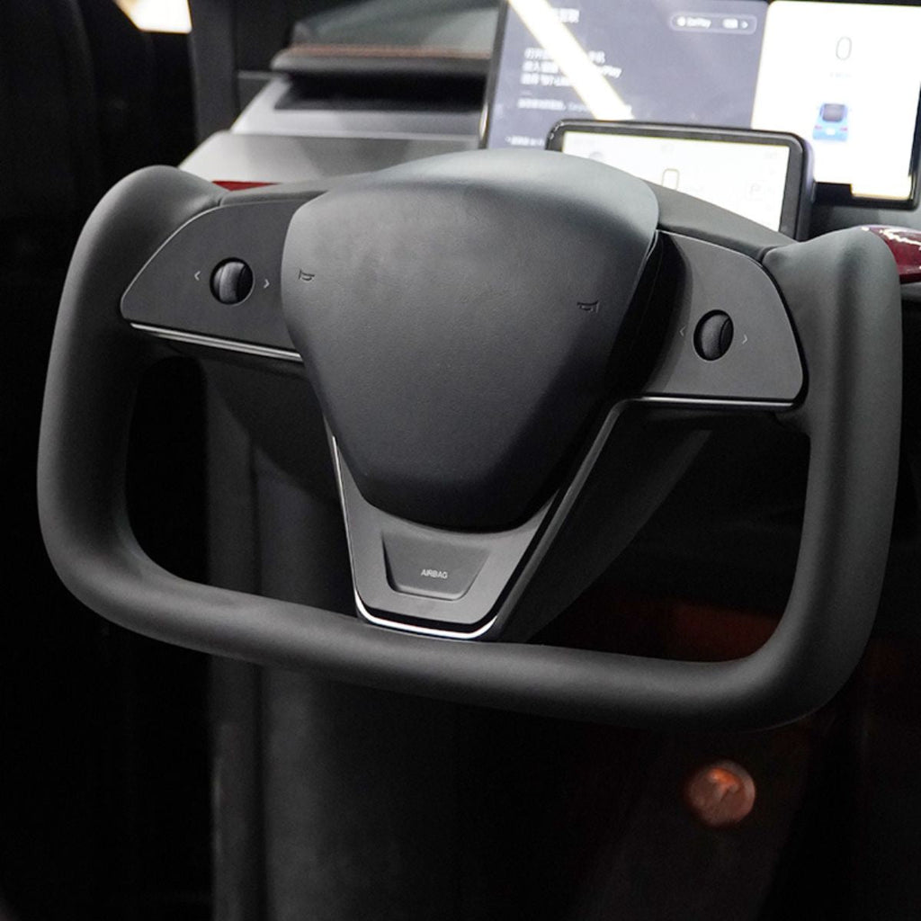Sikunuo New Plaid Steering Wheel for Tesla Model 3 / Y