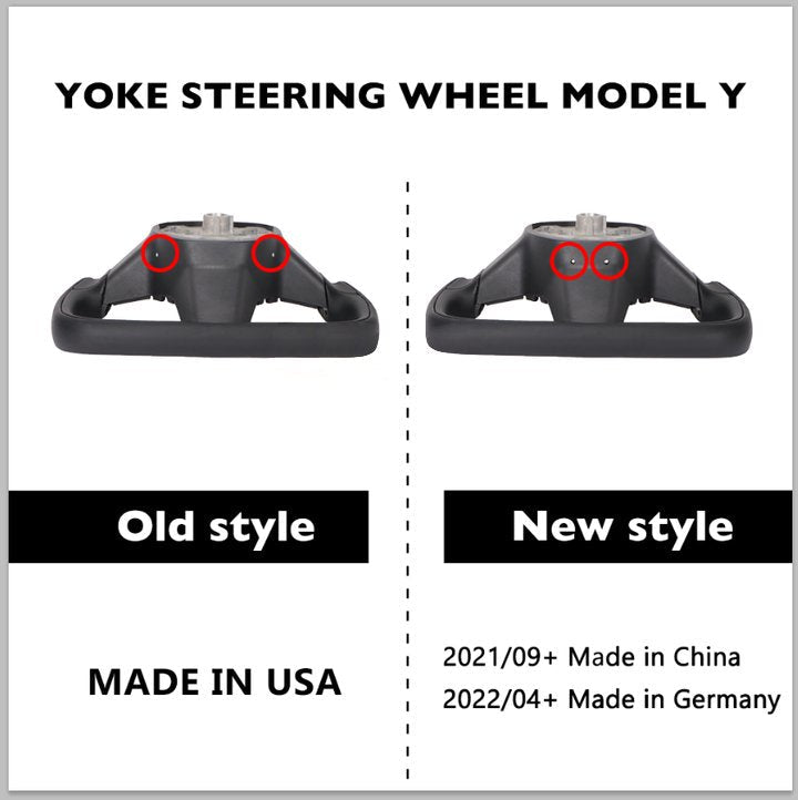 Sikunuo New Plaid Steering Wheel for Tesla Model 3 / Y
