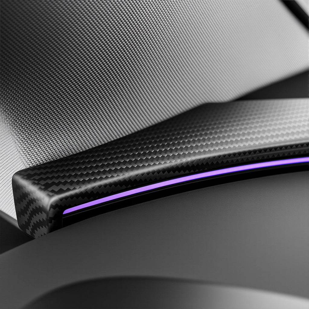 Sikunuo Real Dry Carbon Fiber Dashboard Cover Overlay for Model 3 Highland / Model Y Juniper