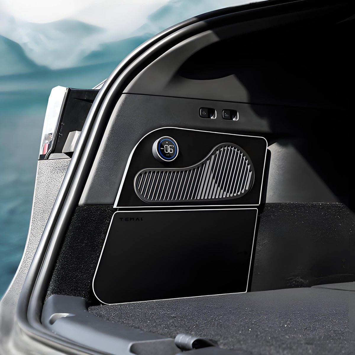 Sikunuo Rear Trunk On-Board Refrigerator for Model Y (5 Seaters)