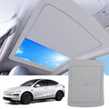 Sikunuo Retractable Sun Shade for Model Y Juniper