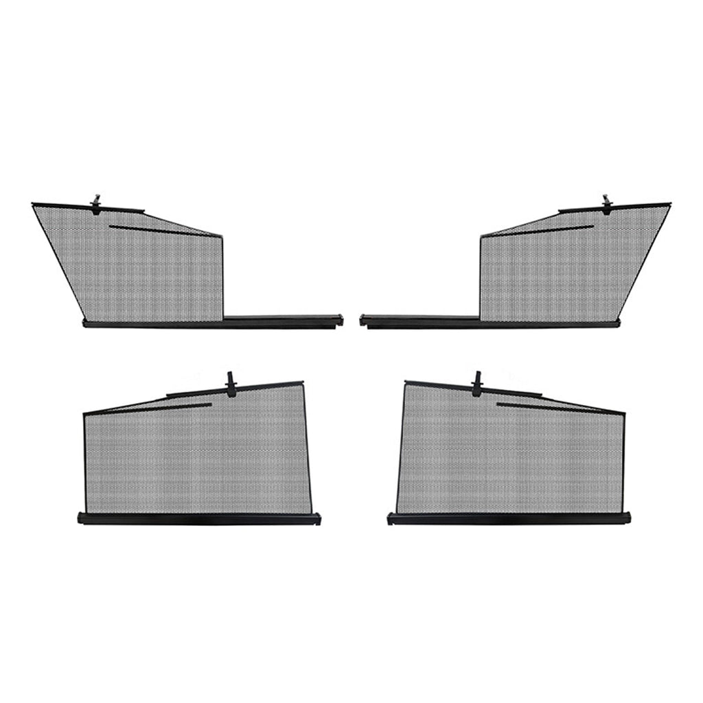 Sikunuo Retractable Window Sunshade for Model Y Juniper | Snap-on Install