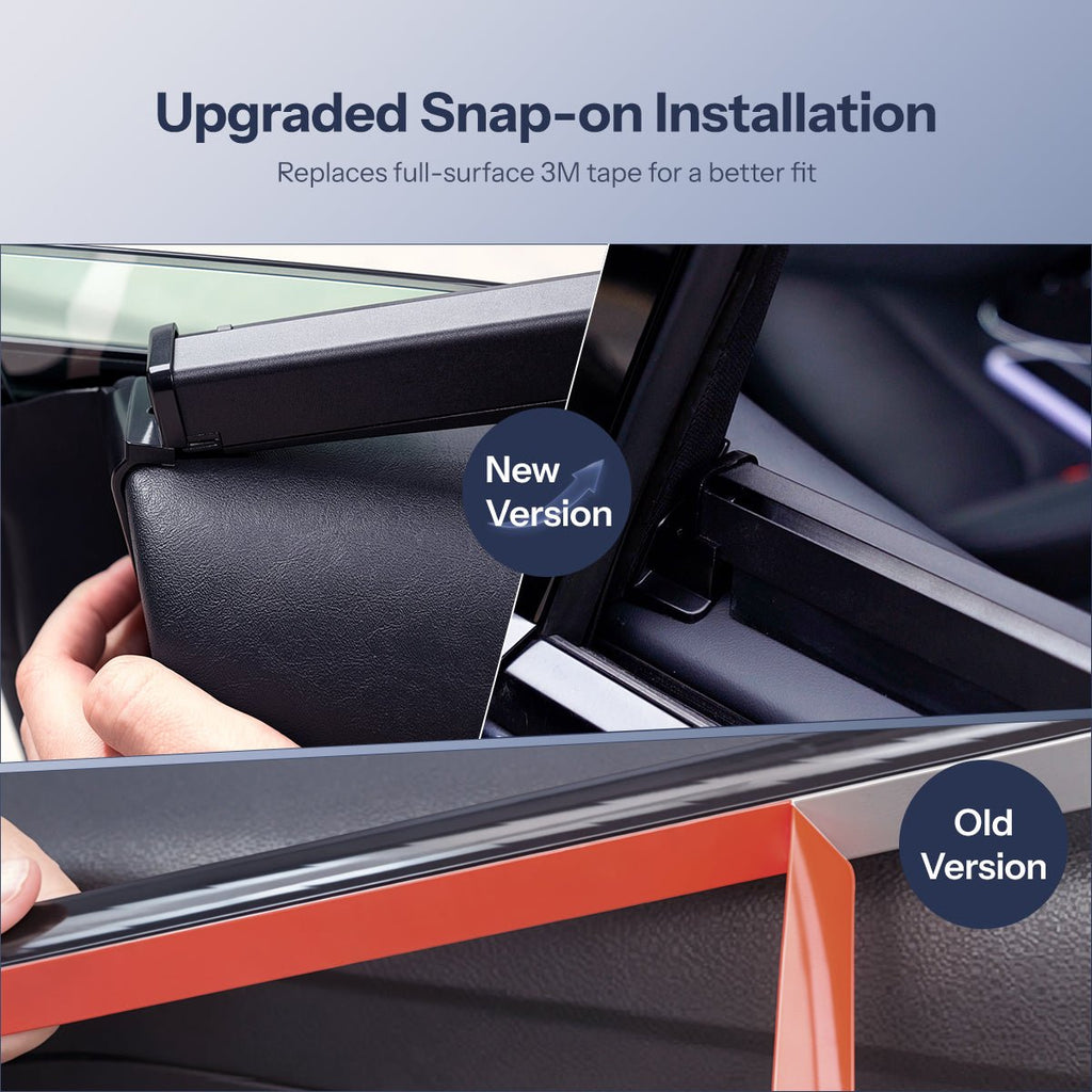 Sikunuo Retractable Window Sunshade for Model Y Juniper | Snap-on Install