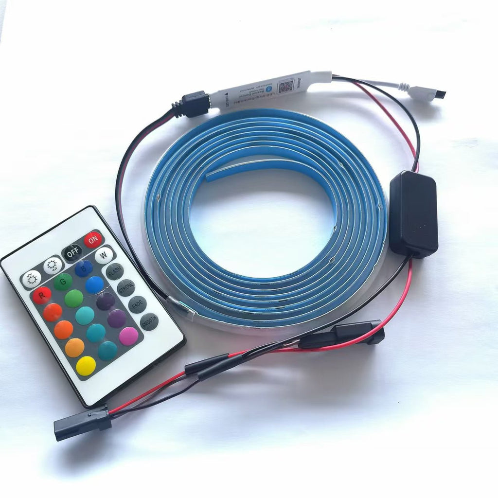 Sikunuo RGB LED Frunk Light Strip for Model 3/Y/S /X