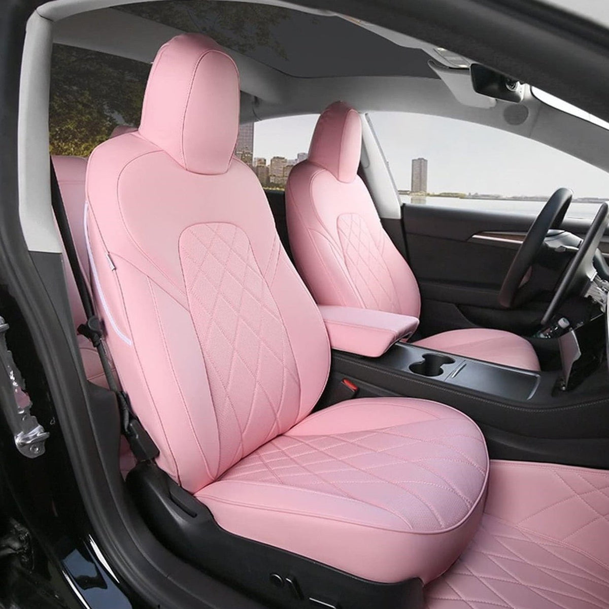 Sikunuo Seat Covers for Tesla Model 3 Highland / Model Y
