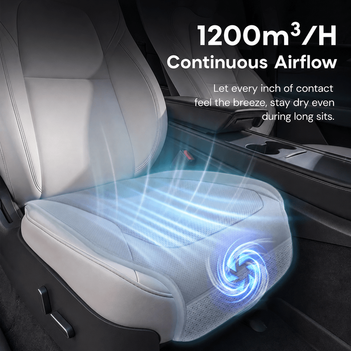 Sikunuo Seat Ventilation Cushion for Model 3 & Model Y