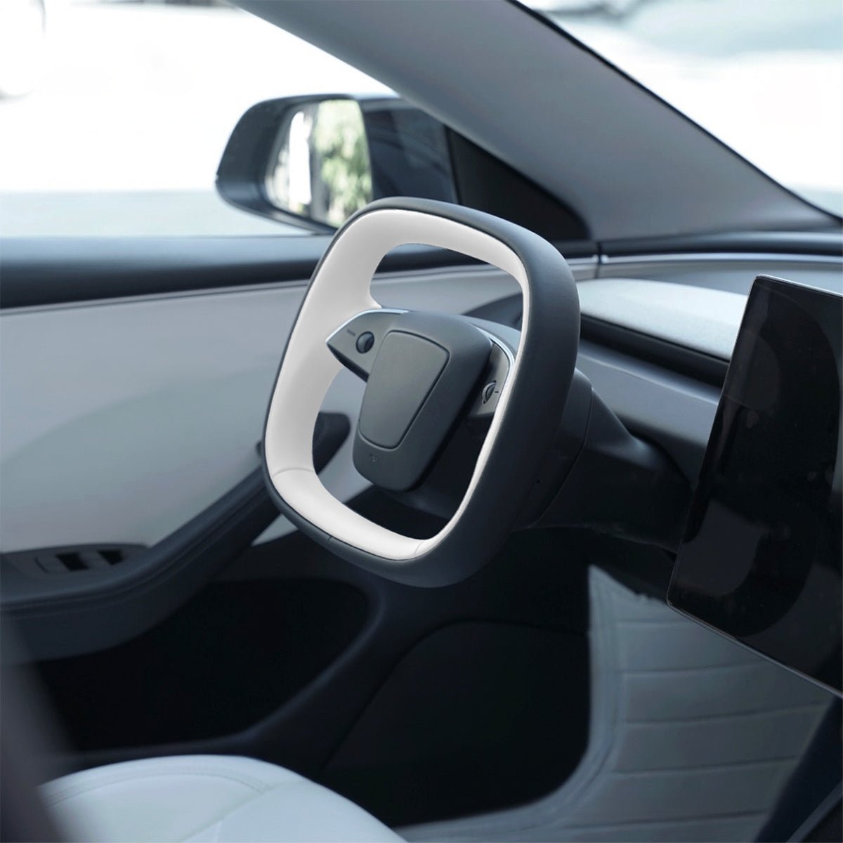Sikunuo Starlink 4.0 Cyber Yoke Steering Wheel for Model 3 Highland / Model Y Juniper