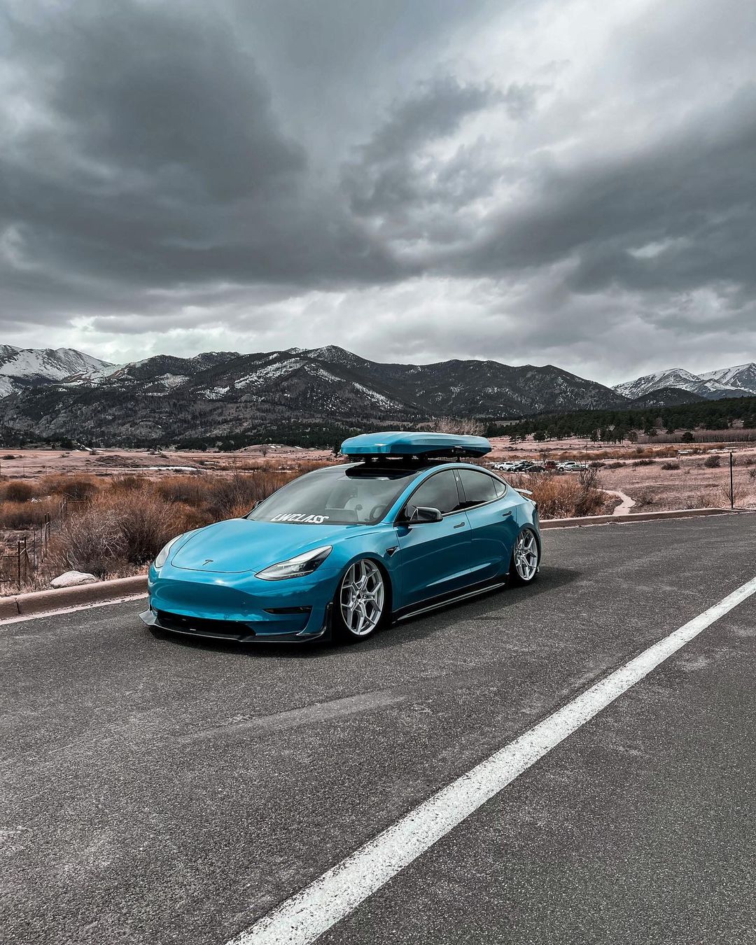 Sikunuo Tesla Model 3 Carbon Fiber Rear Spoiler Ver.3