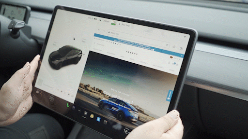 4 Way Adjustable Swivel Screen Mounting Kit For Model Y Juniper / Model 3 Highland - Upgrade Version | Sikunuo