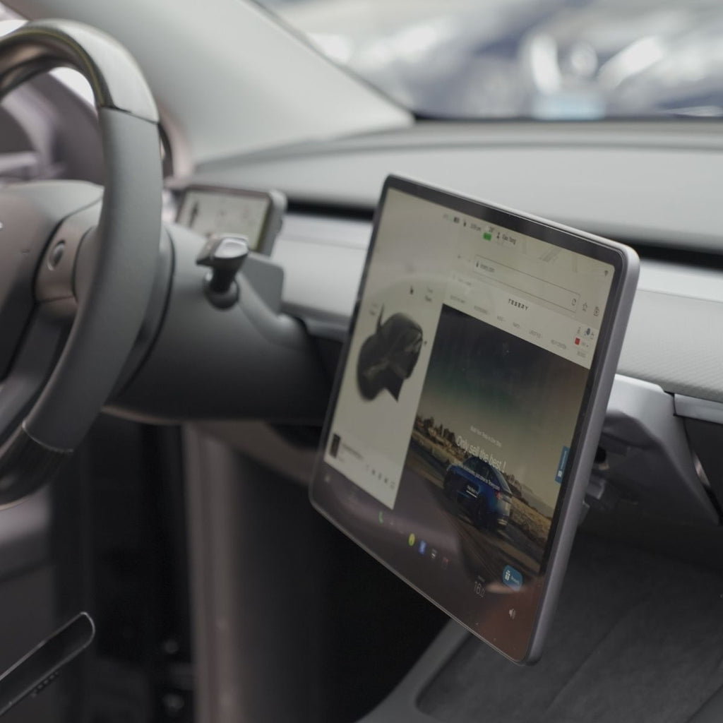 4 Way Adjustable Swivel Screen Mounting Kit For Model Y Juniper / Model 3 Highland - Upgrade Version | Sikunuo