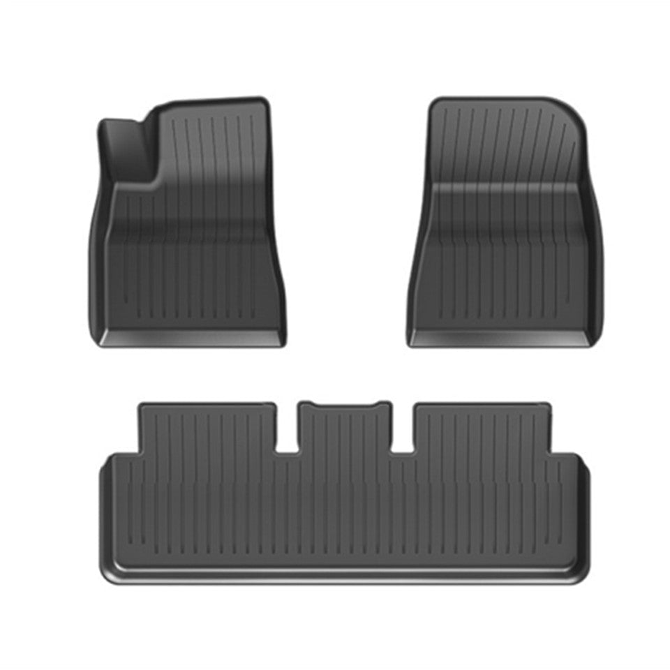 Sikunuo TPE All Weather Floor Mats for Tesla Model Y & Model 3