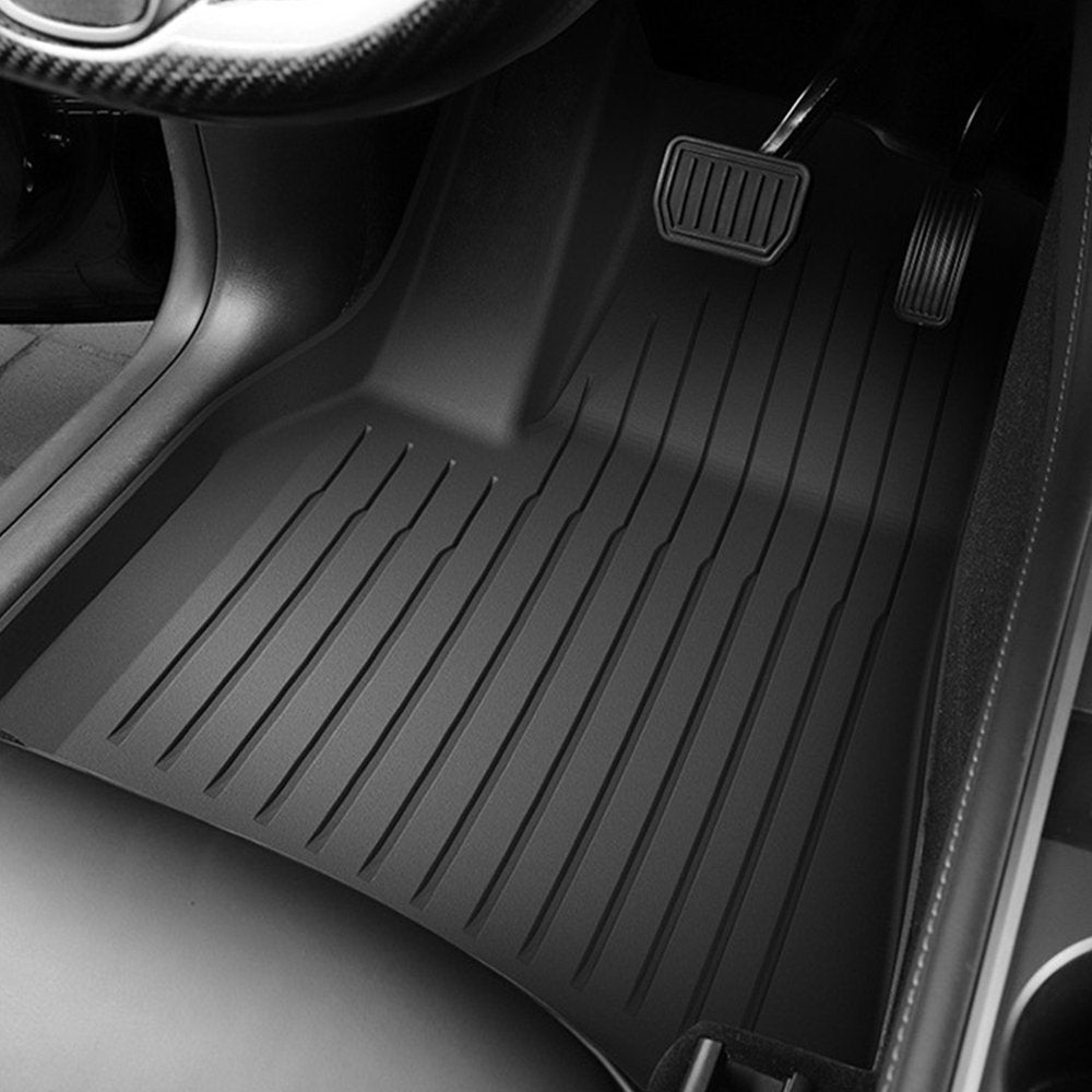 Sikunuo TPE All Weather Floor Mats for Tesla Model Y & Model 3