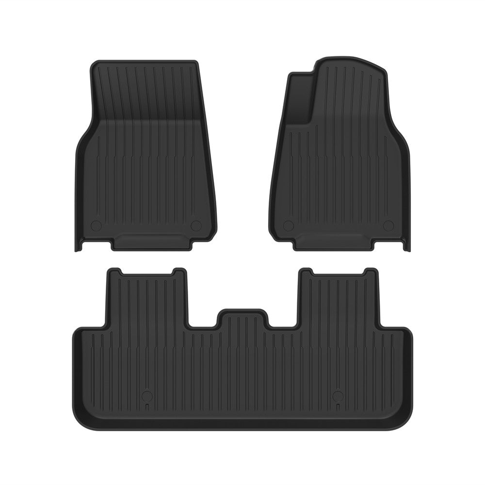 Sikunuo TPE All Weather Floor Mats for Tesla Model Y & Model 3