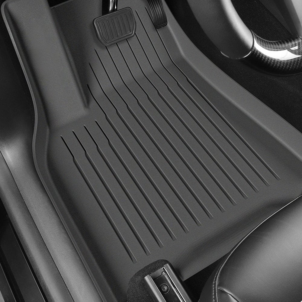 Sikunuo TPE All Weather Floor Mats for Tesla Model Y & Model 3