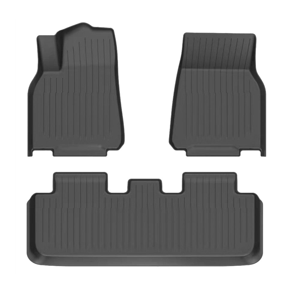 Sikunuo TPE All Weather Floor Mats for Tesla Model Y & Model 3