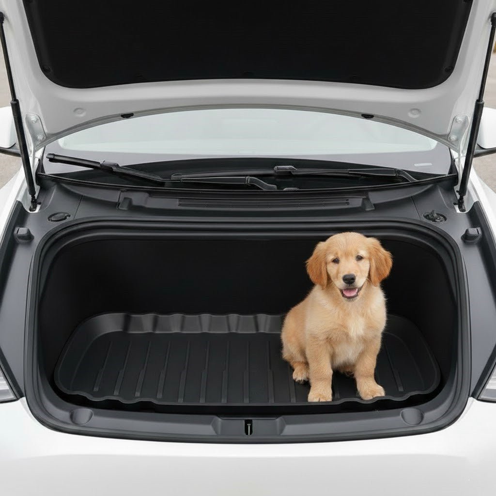 Sikunuo TPE Front Trunk Mat for Tesla Model Y Standard