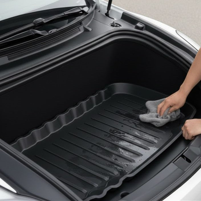 Sikunuo TPE Front Trunk Mat for Tesla Model Y Standard