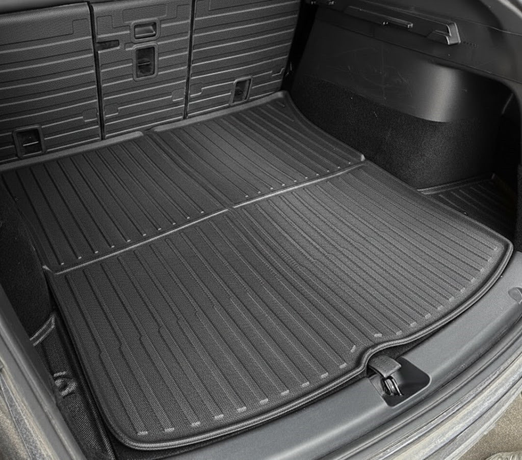 Sikunuo TPE Front/Rear Trunk Mat for Model Y Standard (3PCS)