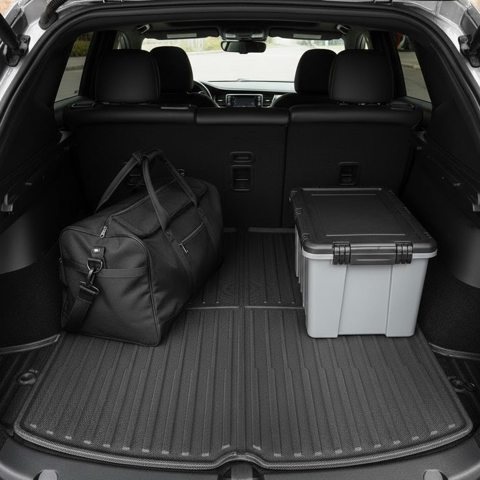 Sikunuo TPE Front/Rear Trunk Mat for Model Y Standard (3PCS)