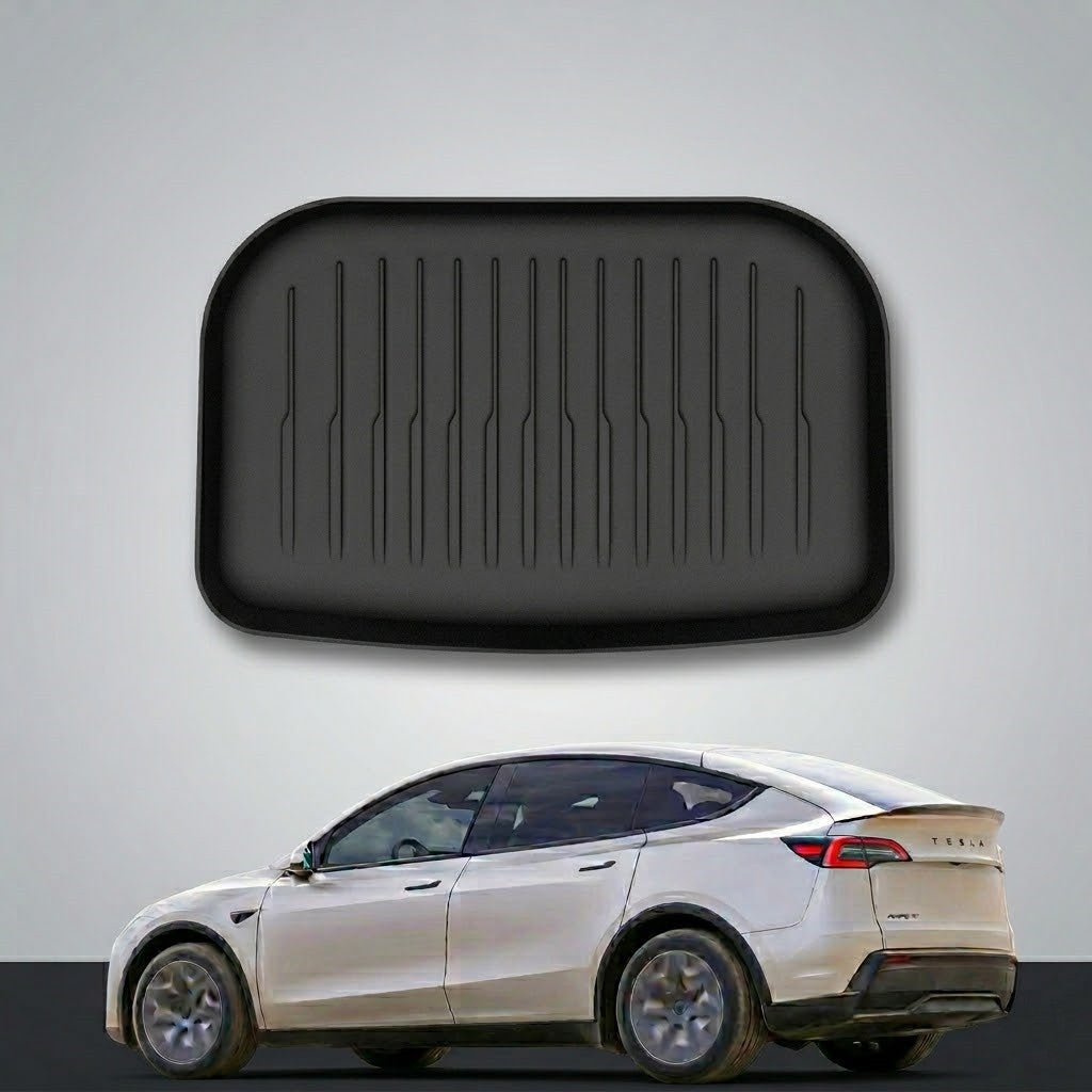Sikunuo TPE Front/Rear Trunk Mats for Model YL 6-Seater