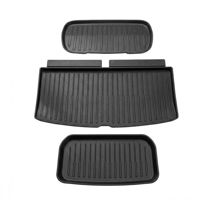 Sikunuo TPE Front/Rear Trunk Mats for Model YL 6-Seater