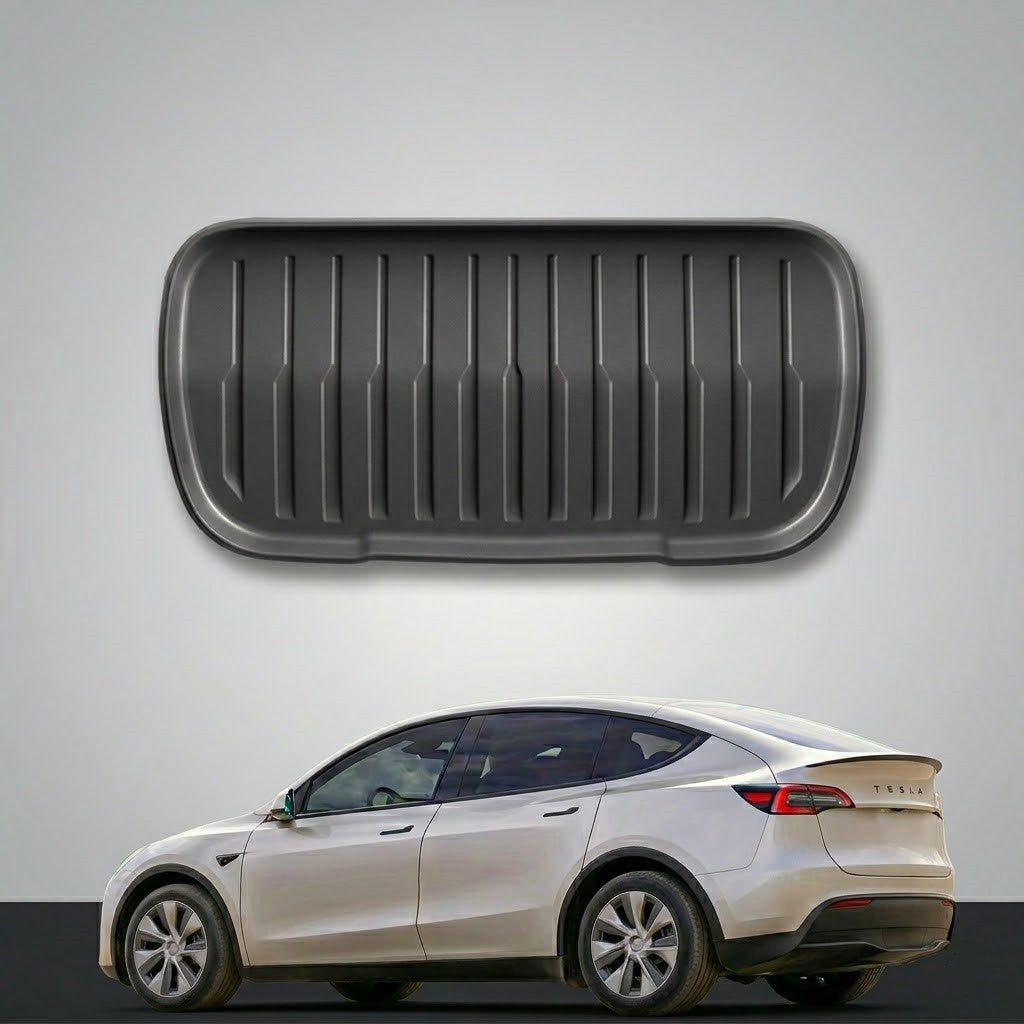 Sikunuo TPE Front/Rear Trunk Mats for Model YL 6-Seater