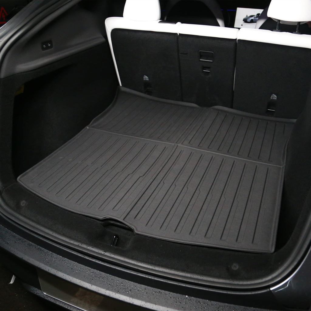 Sikunuo TPE Front/Rear Trunk Mats for Model Y Juniper