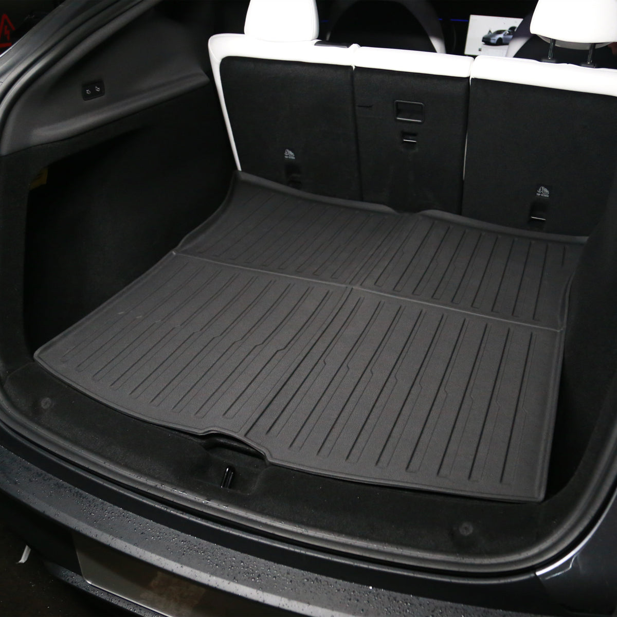 Sikunuo TPE Front/Rear Trunk Mats for Model Y Juniper