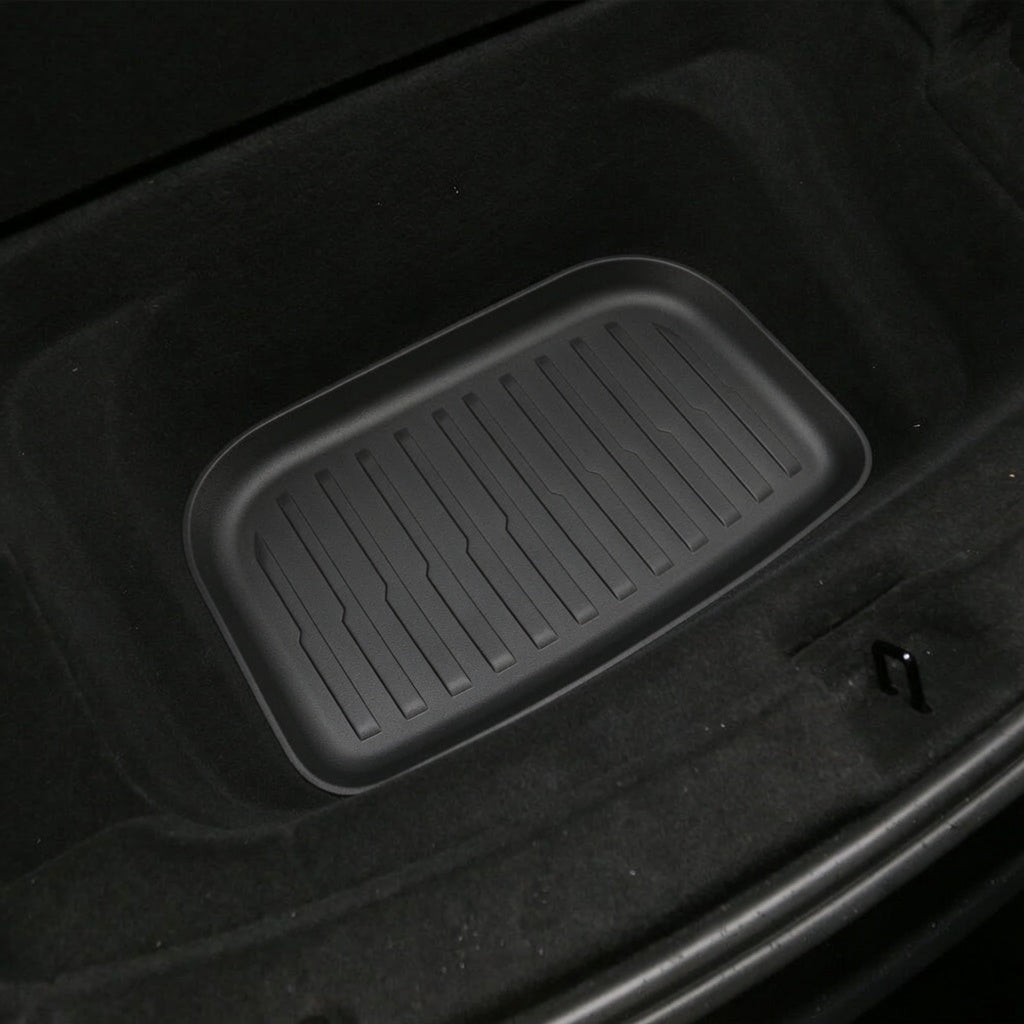 Sikunuo TPE Rear Trunk Storage Bin Mat for Tesla Model Y Juniper