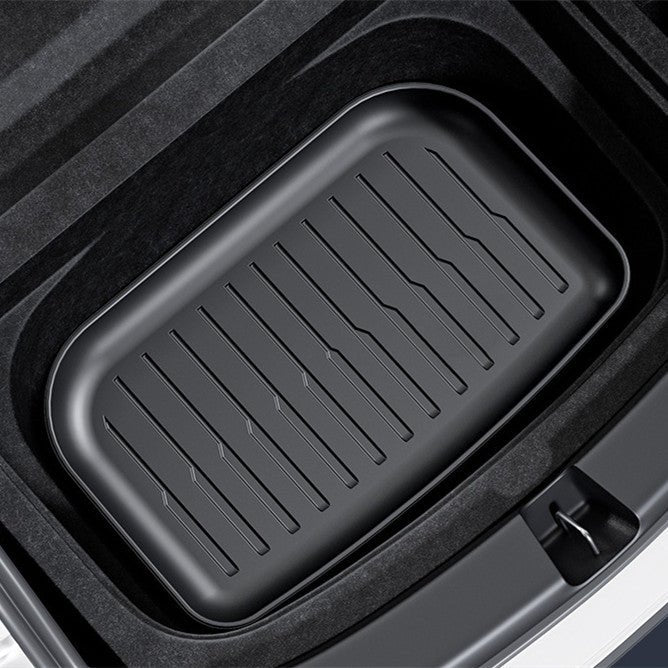 Sikunuo TPE Rear Trunk Storage Bin Mat for Tesla Model Y Juniper