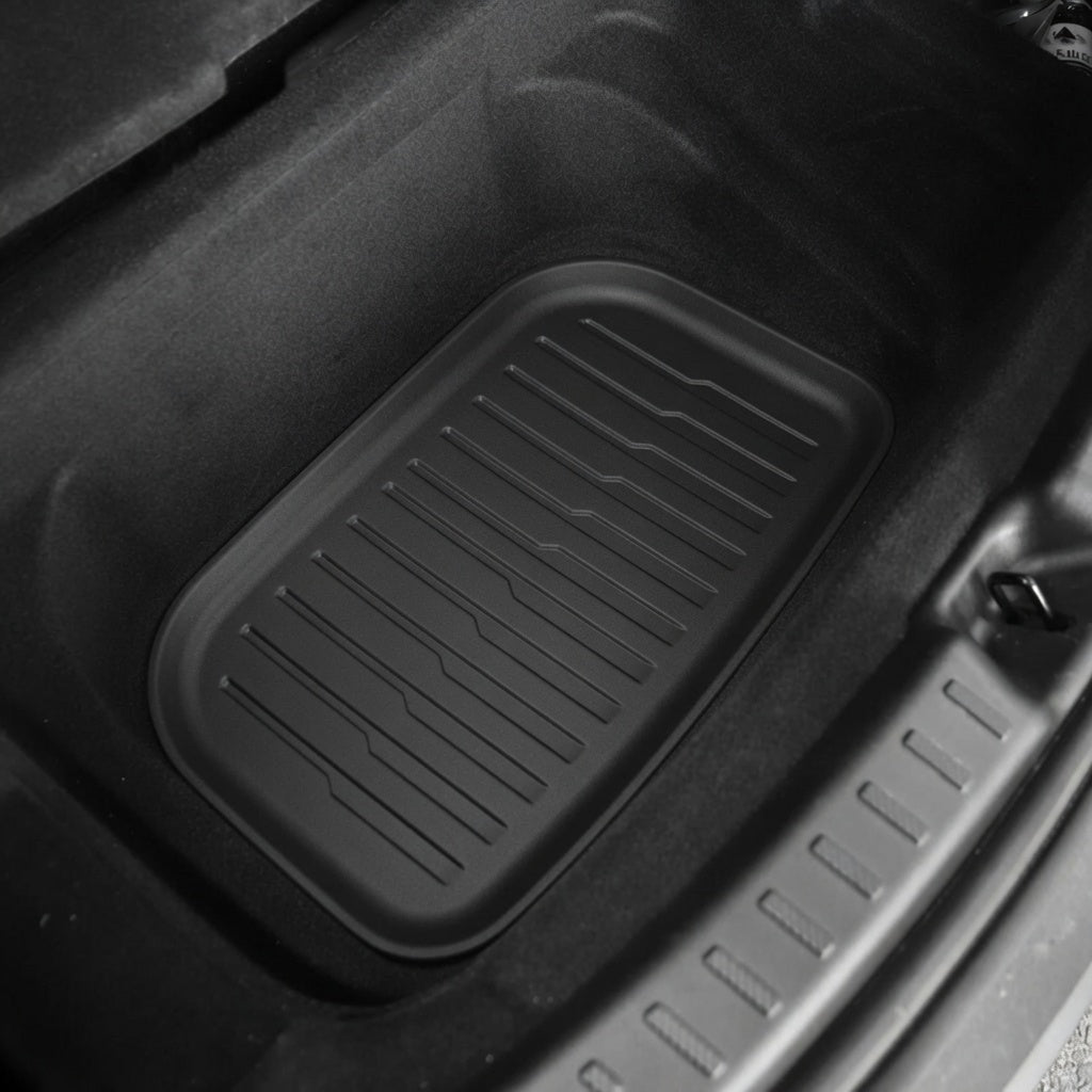 Sikunuo TPE Rear Trunk Storage Bin Mat for Tesla Model Y Juniper