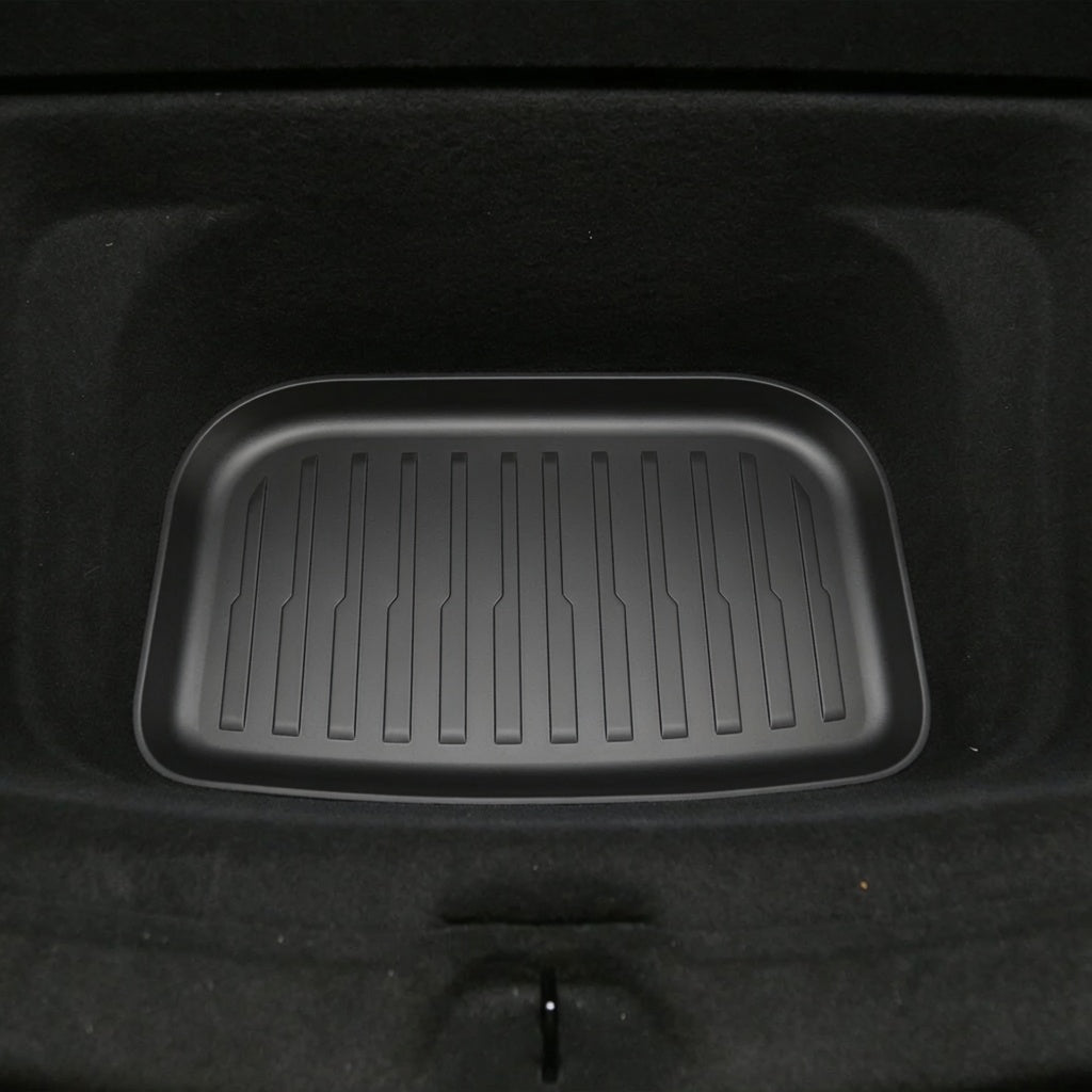 Sikunuo TPE Rear Trunk Storage Bin Mat for Tesla Model Y Juniper