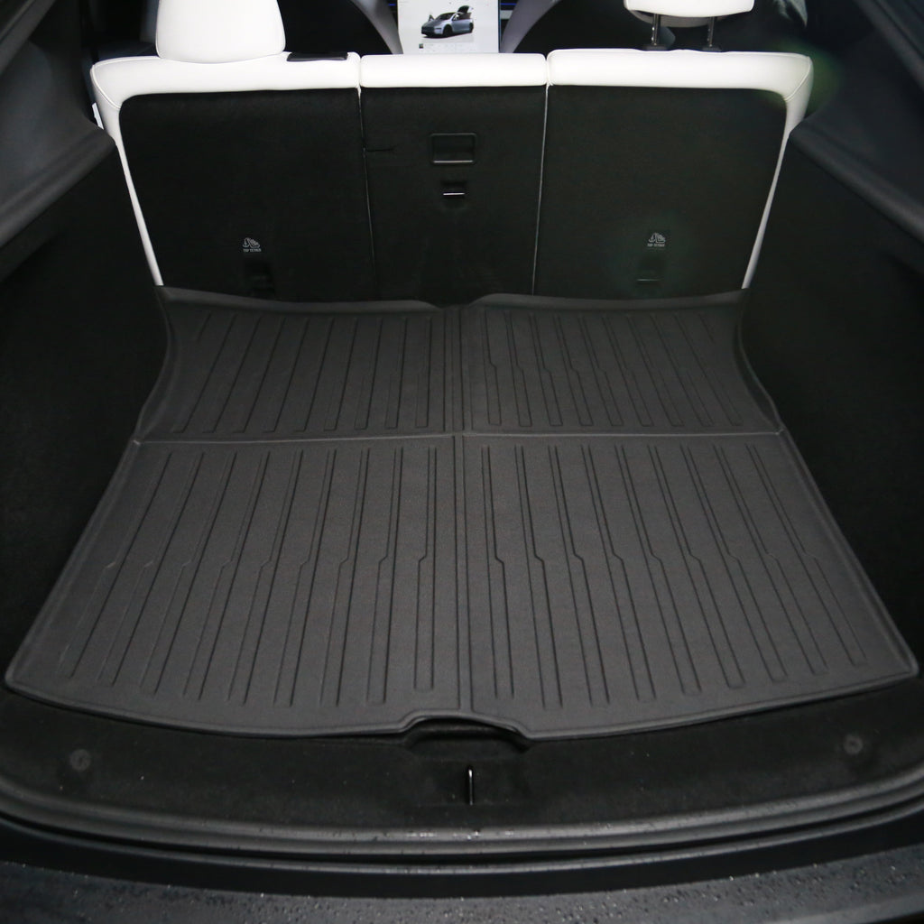 Sikunuo TPE Trunk Mat For Tesla Model Y Juniper