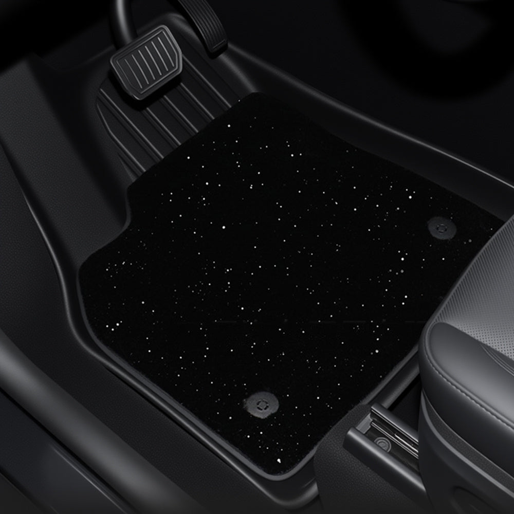 Sikunuo TPE+Carpet Double Layer Floor Mats for Model Y Juniper
