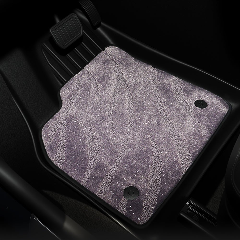 Sikunuo TPE+Carpet Double Layer Floor Mats for Model Y Juniper