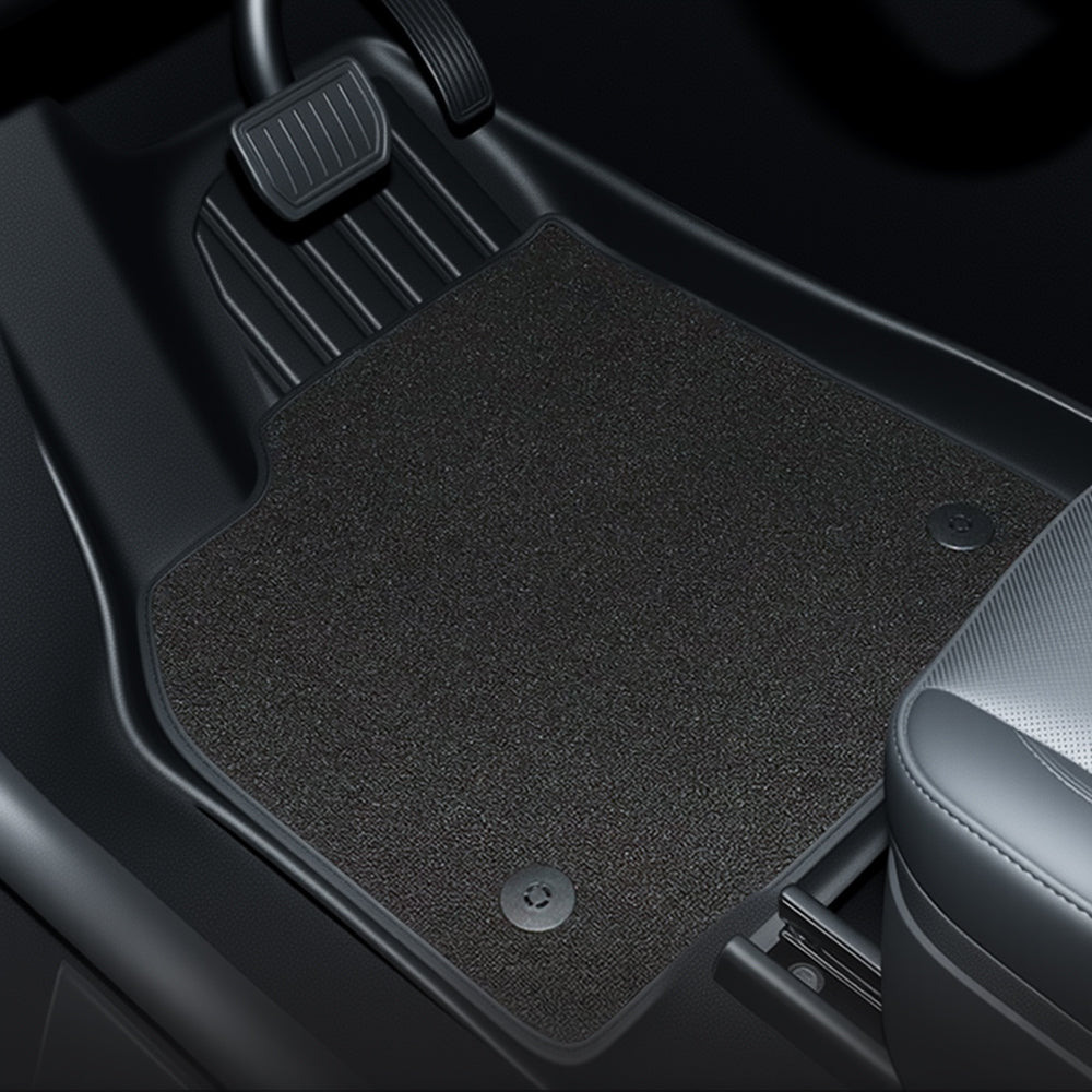 Sikunuo TPE+Carpet Double Layer Floor Mats for Model Y Juniper