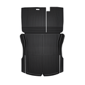 Sikunuo Trunk Mat With Backrest Mat for Model 3 Highland