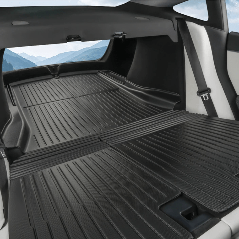 Sikunuo Trunk Mat With Backrest Mat for Model 3 Highland