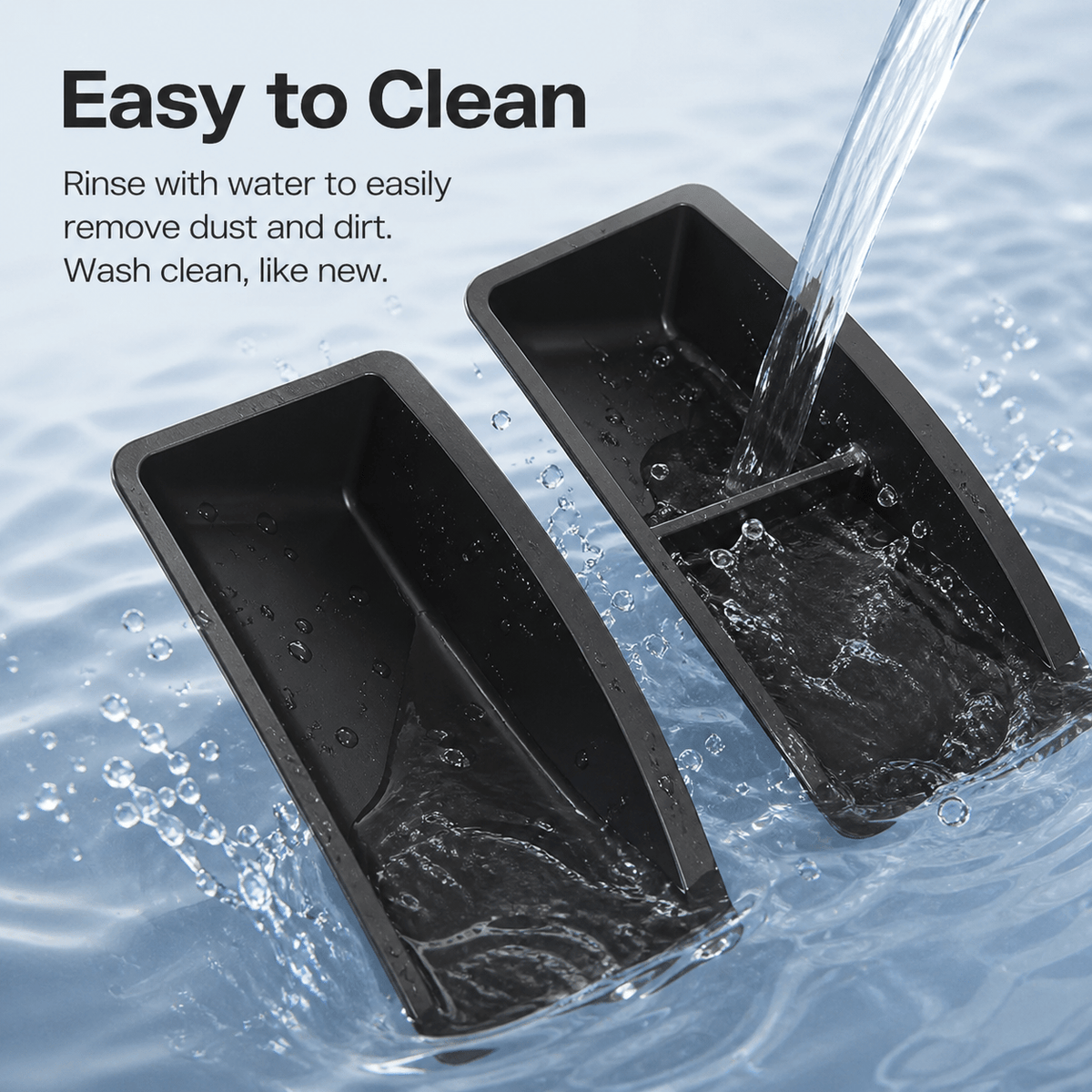 Sikunuo Under Front Seat Storage Box for Model YL 6-Seater