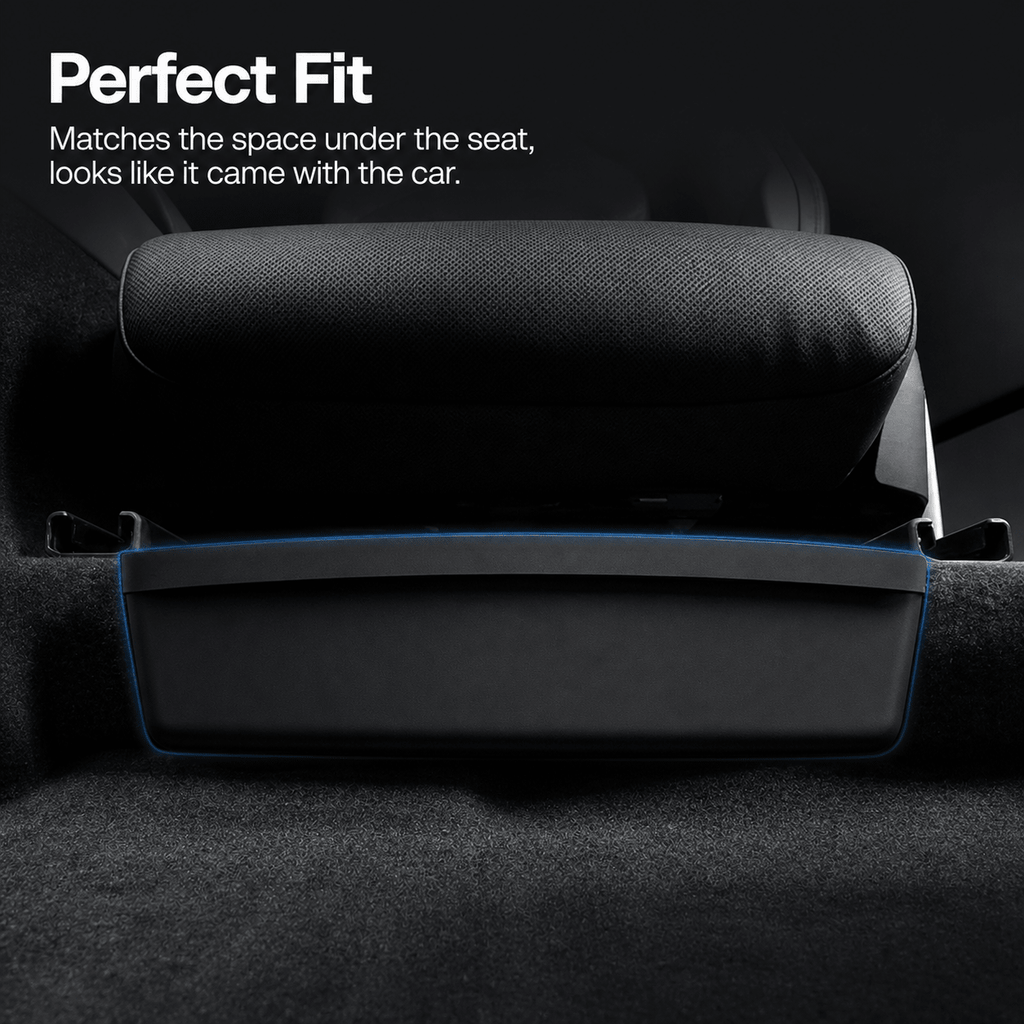 Sikunuo Under Front Seat Storage Box for Model YL 6-Seater