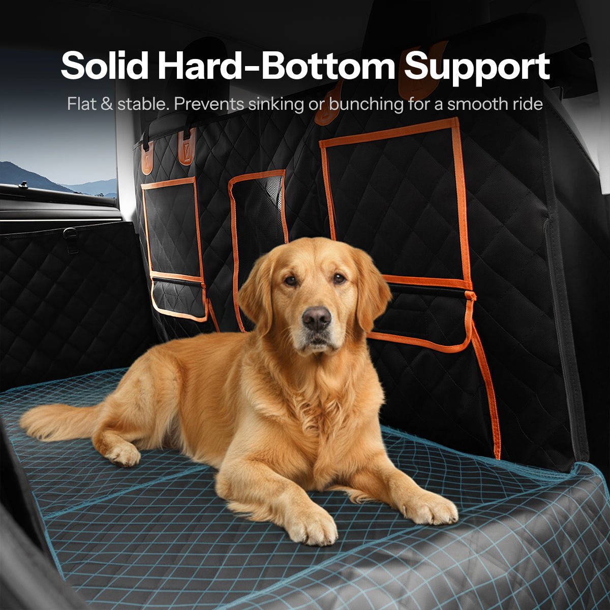 Sikunuo Upgraded Dog Seat Cover for Model Y | Waterproof | Mesh Window