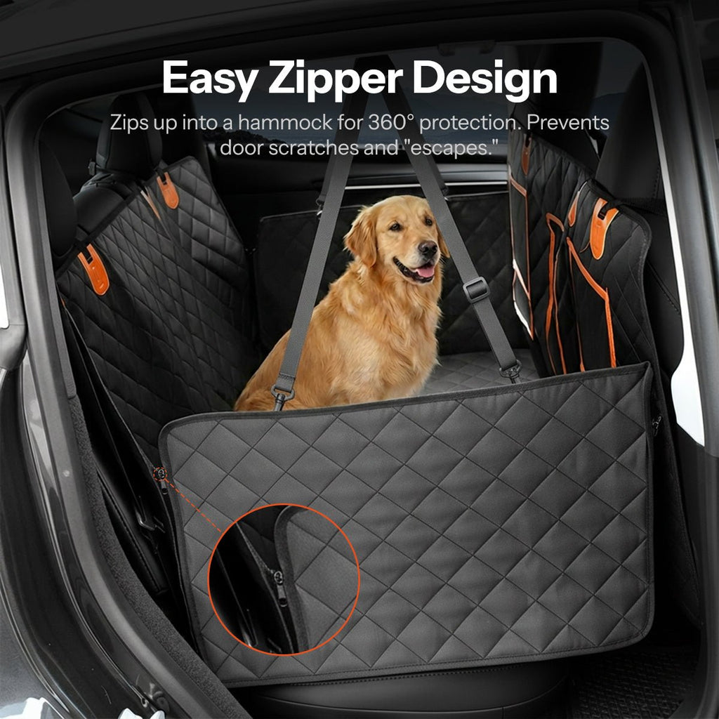 Sikunuo Upgraded Dog Seat Cover for Model Y | Waterproof | Mesh Window