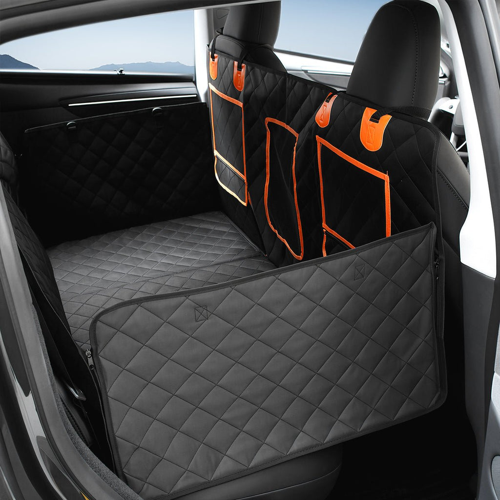 Sikunuo Upgraded Dog Seat Cover for Model Y | Waterproof | Mesh Window