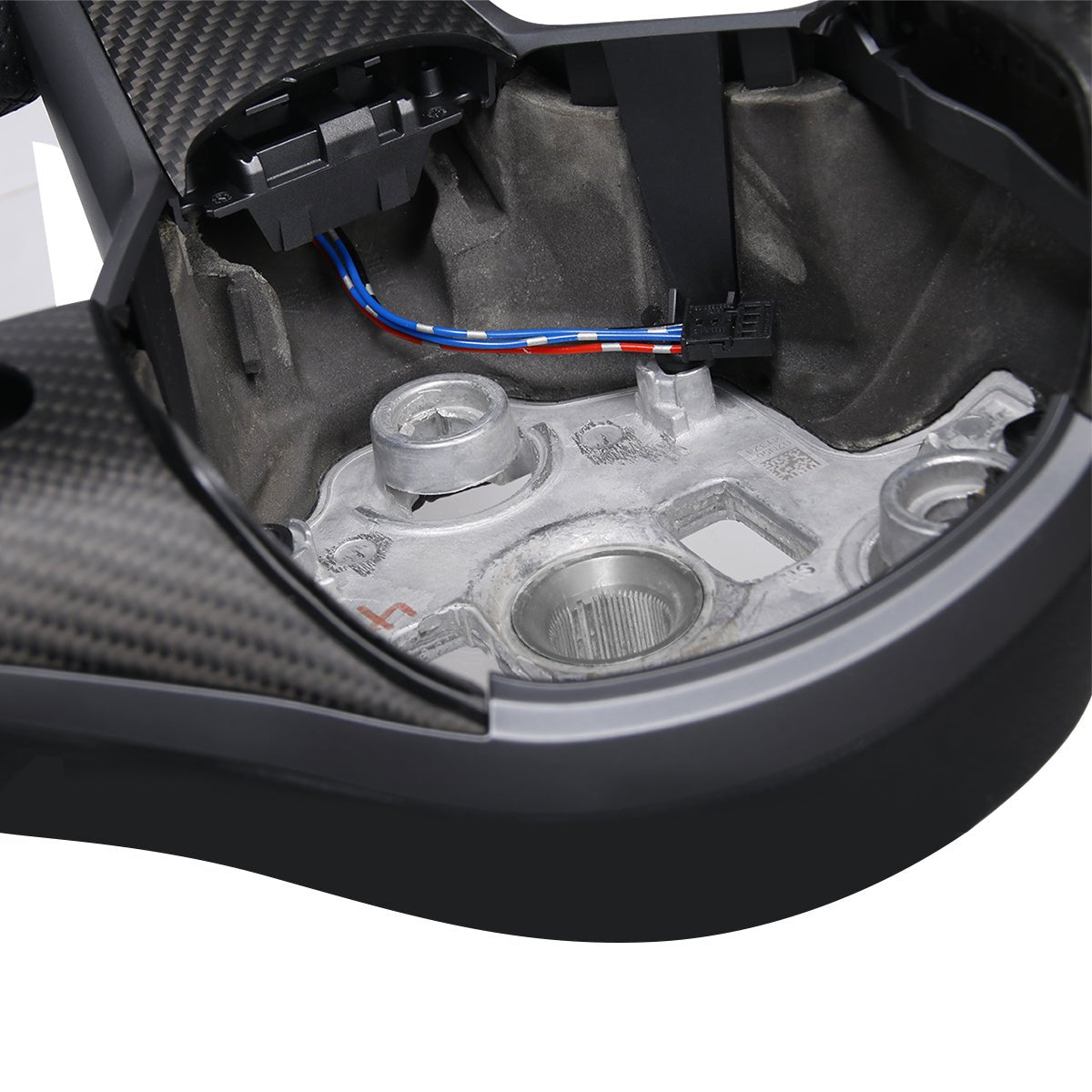 Sikunuo Perforated Leather Yoke Steering Wheel for Tesla Model 3 / Y【Style 35】