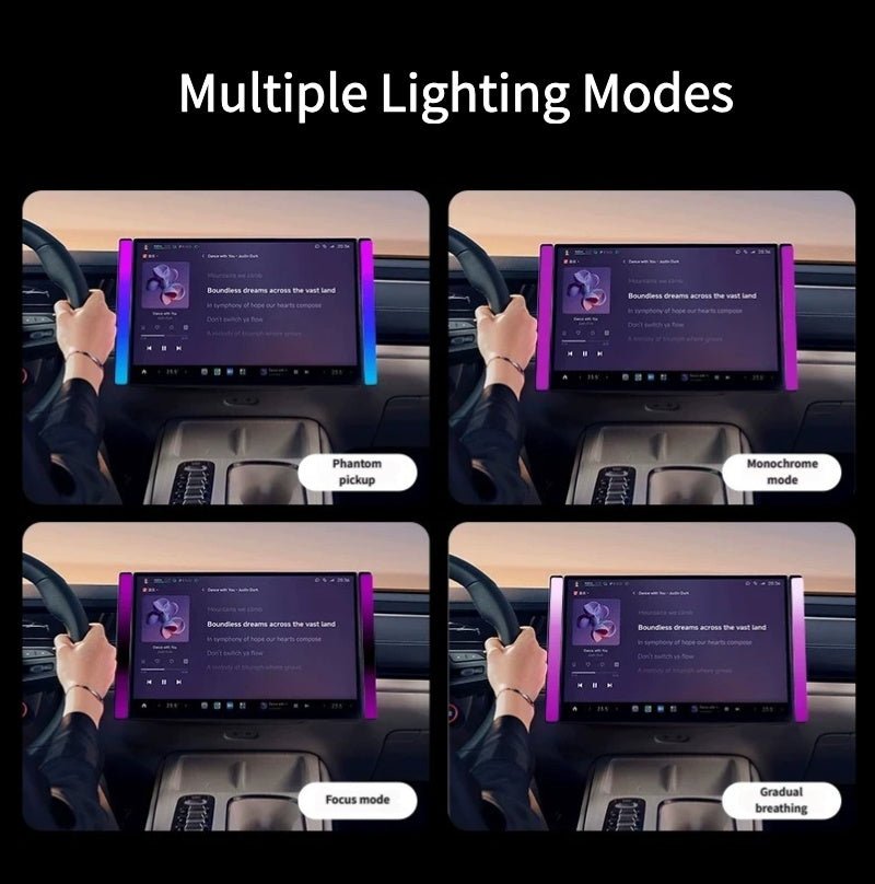 Sikunuo Model 3/Y RGB Sound-Activated Ambient Lighting Kit