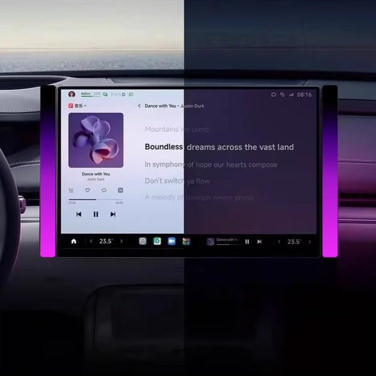 Sikunuo Model 3/Y RGB Sound-Activated Ambient Lighting Kit