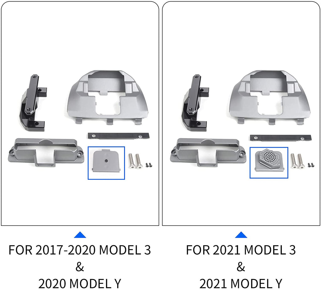 Model Y / Model 3 Highland Screen Swivel Rotating Mount Kit (Fits RHD & LHD) | Sikunuo