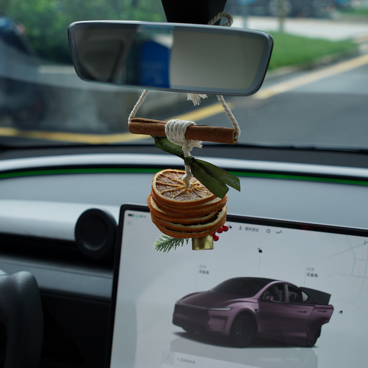 Car Orange Scent Christmas  Ornament 丨Universal Hanging Design